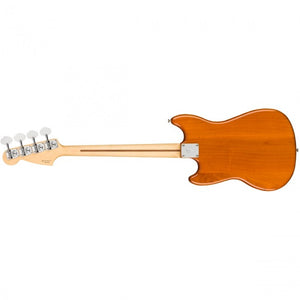 Fender Player Mustang Bass PJ Bass Guitar Pau Ferro Aged Natural - MIM 0144053528 Back