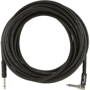 Fender Professional Series Instrument Cable 7.5m (25ft) Straight/Angle - 0990820060