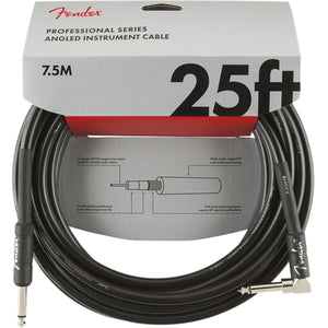 Fender Professional Series Instrument Cable 7.5m (25ft) Straight/Angle - 0990820060