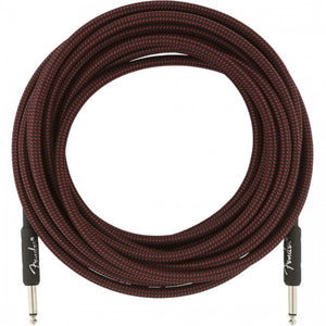 Fender Pro Series Ins Cable 7.5m Red Tweed