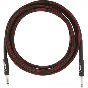 Fender Professional Series Instrument Cable 3m Red Tweed