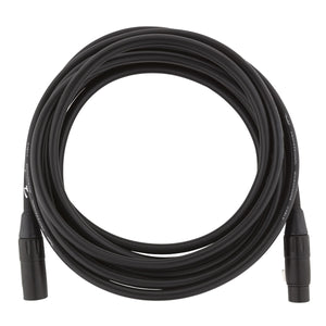 Fender Professional Series Microphone Cable 15ft Mic Lead Black - 0990820018