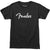 Fender Spaghetti Logo T-Shirt Black 3XL - 9101000906