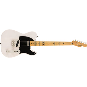 Fender Squier Classic Vibe 50s Telecaster Electric Guitar Maple Fingerboard White Blonde - 0374030501