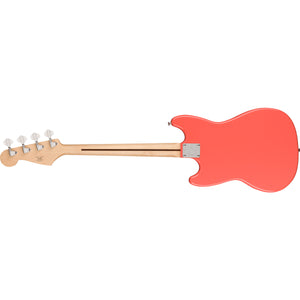 Fender Squier Sonic Bronco Bass Guitar Tahitian Coral - 0373802511
