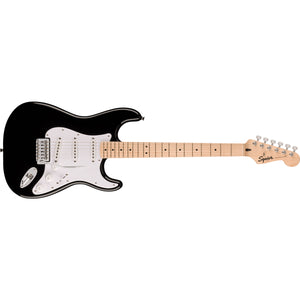 Fender Squier Sonic Stratocaster Electric Guitar Black - 0373152506