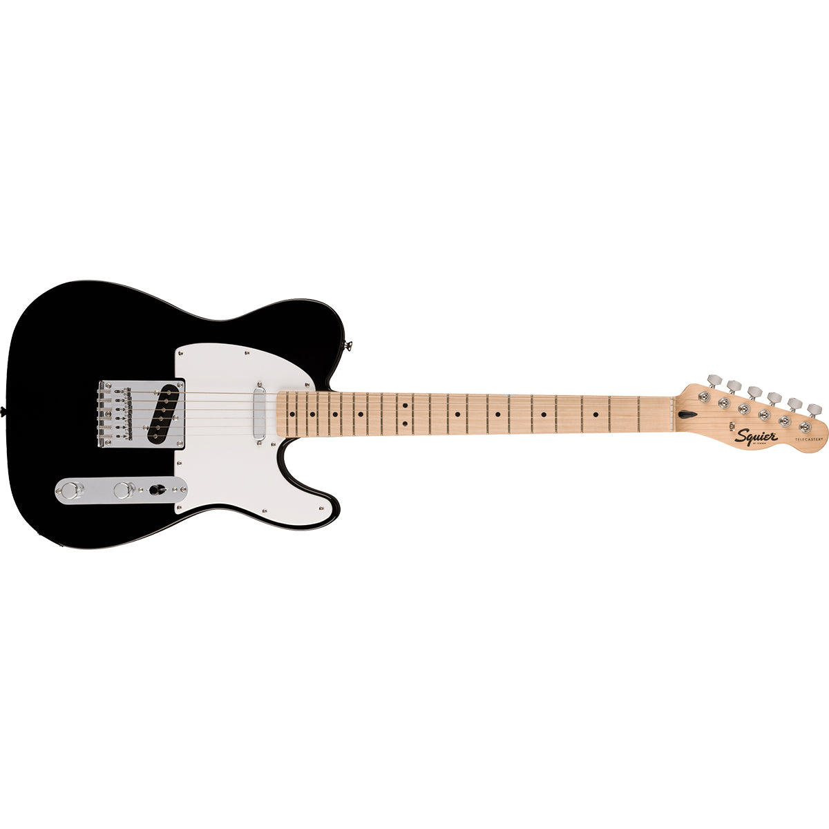 Fender Squier Sonic Telecaster Electric Guitar Black - 0373452506