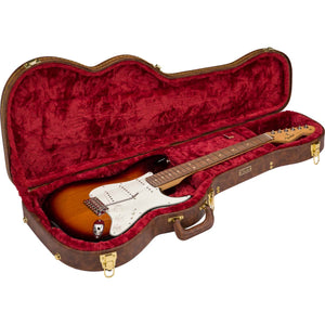Fender Stratocaster/Telecaster Poodle Case Brown HardCase - 0996105322