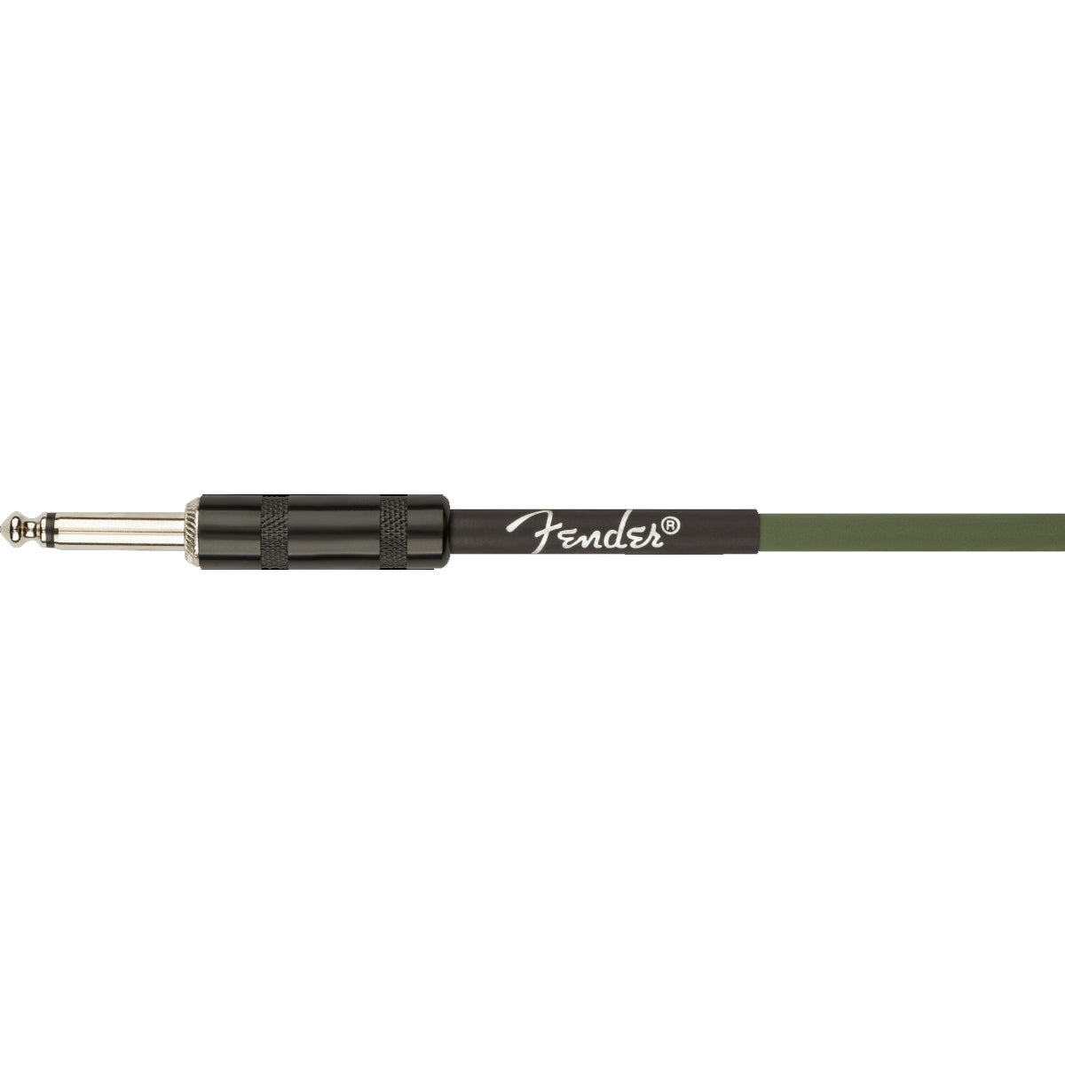 Fender Strummer Pro Guitar Cable 4m (13ft) Instrument Lead Drab Green Joe Strummer Signature - 0990810276