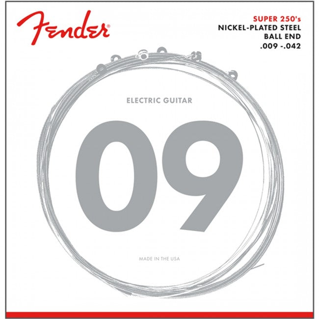 Fender Super 250's Light Electric Guitar Strings