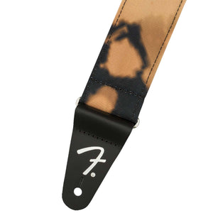 Fender Tie Dye Acid Wash Guitar Strap Black - 0990637206