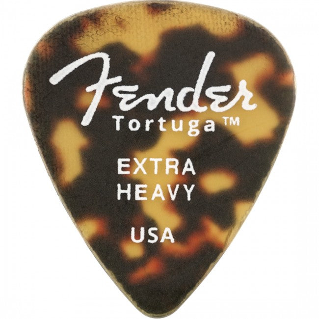 Fender Tortuga 346 Guitar Picks Extra Heavy