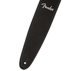 Fender Vegan Leather Guitar Strap Black 2.5inch - 0990647000