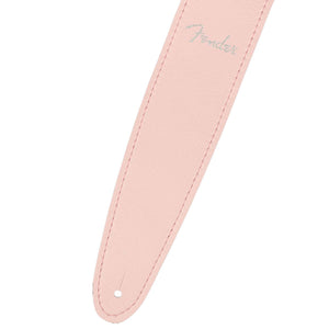 Fender Vegan Leather Guitar Strap Shell Pink 2.5inch - 0990647056