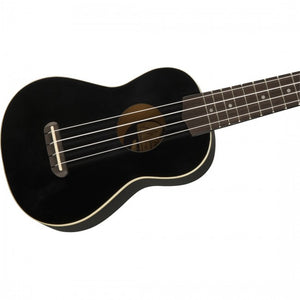 Fender VENICE Soprano Black NRW Ukulele