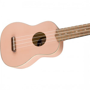 Fender Venice Soprano WN Shell Pink Ukulele
