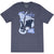 Fender Vintage Geo 1946 T-Shirt Blue XXL - 9125002806