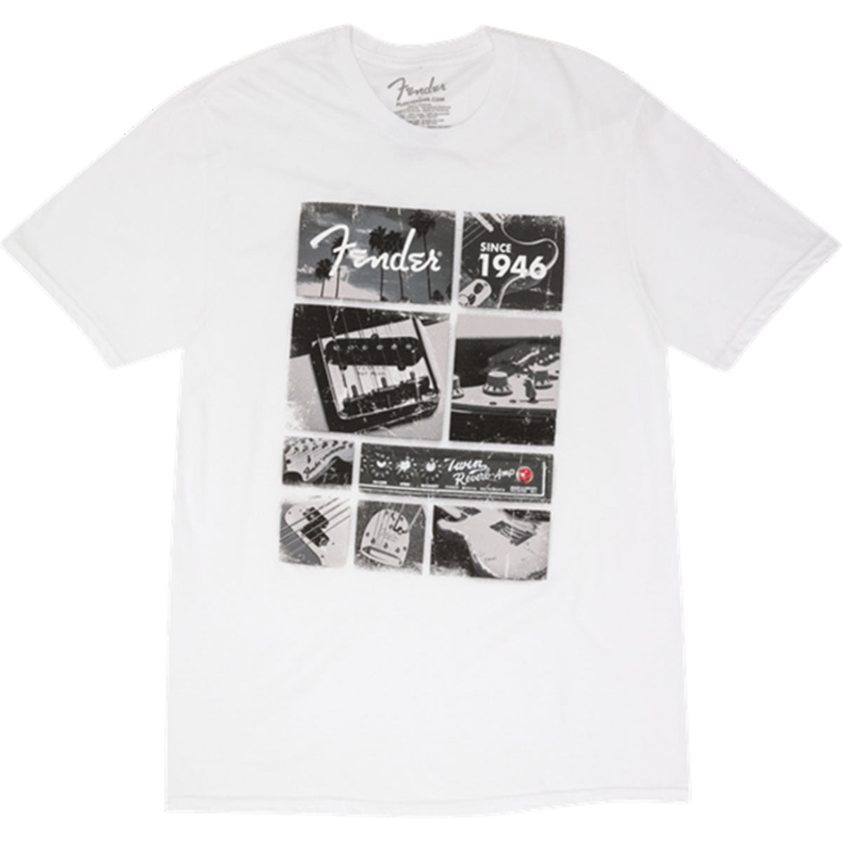 Fender Vintage Parts T-Shirt White L - 9125001506