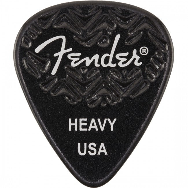 Fender Wavelength 351 Guitar Picks Heavy Black