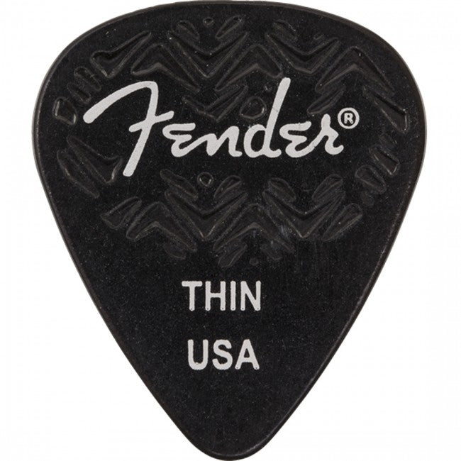 Fender Wavelength 351 Guitar Picks Thin Black