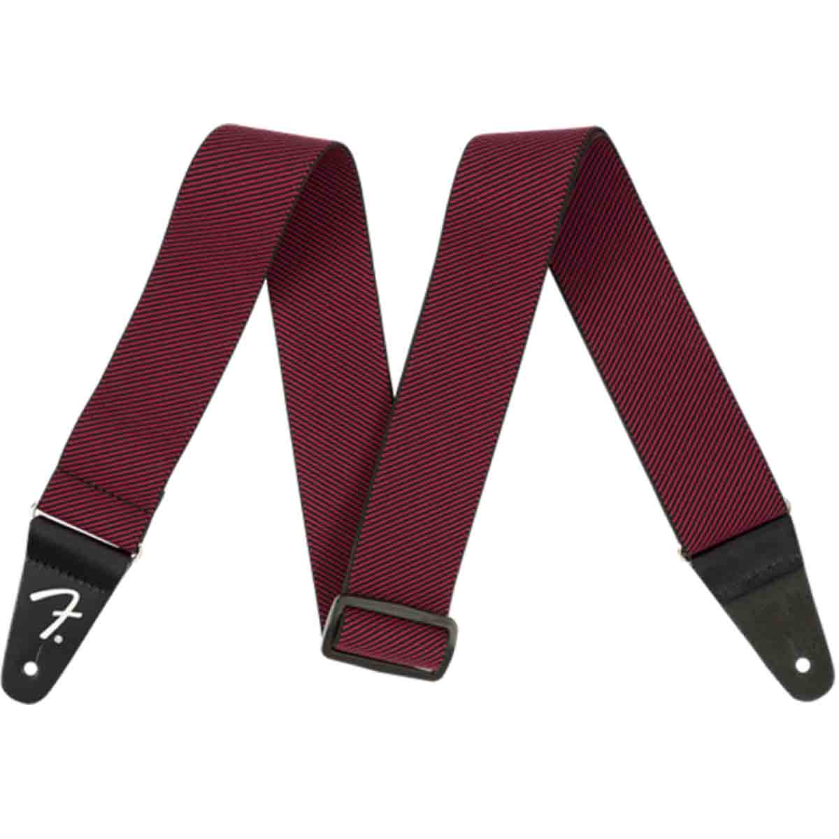 Fender WeighLess Guitar Strap Tweed Red - 0990685002