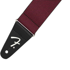 Fender WeighLess Guitar Strap Tweed Red - 0990685002