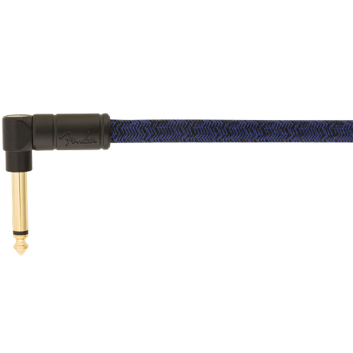Fender Festival Guitar Cable 3m (10ft) Angled Instrument Lead Pure Hemp Blue Dream - 0990910073