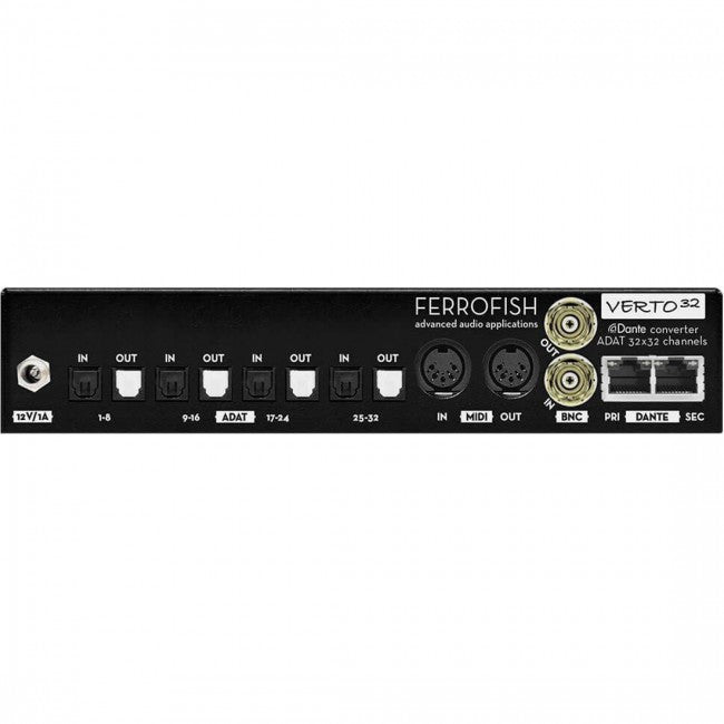 Ferrofish Verto 32 ADAT Dante Format Converter