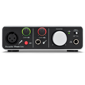 Focusrite iTrack Solo Lightning Audio Interface for iPad, Mac & PC