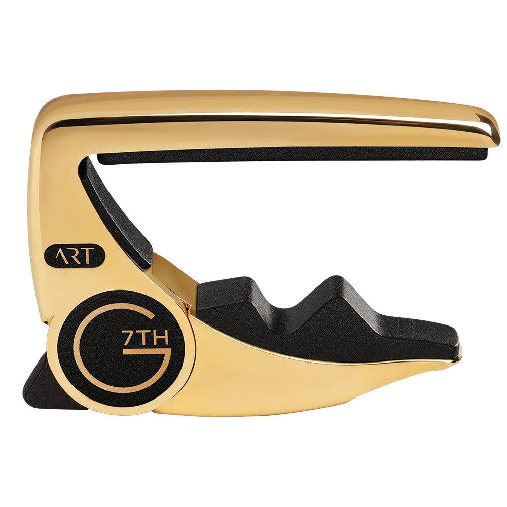 G7th G7 Performance 3 Guitar Capo Acoustic &amp; Electric 18kt Gold Plate