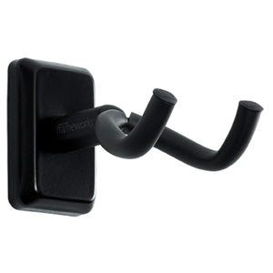 Gator Frameworks GFW-GTR-HNGRBLK Wall Mount Guitar Hanger Black