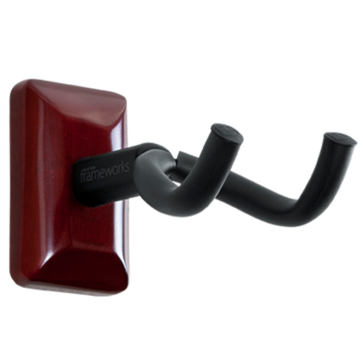 Gator Frameworks GFW-GTR-HNGRCHR Wall Mount Guitar Hanger Cherry