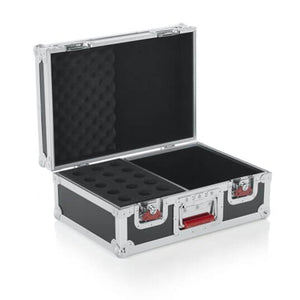 Gator G-TOUR M15 Wood Microphone Flight Case (Holds 15x Mics)