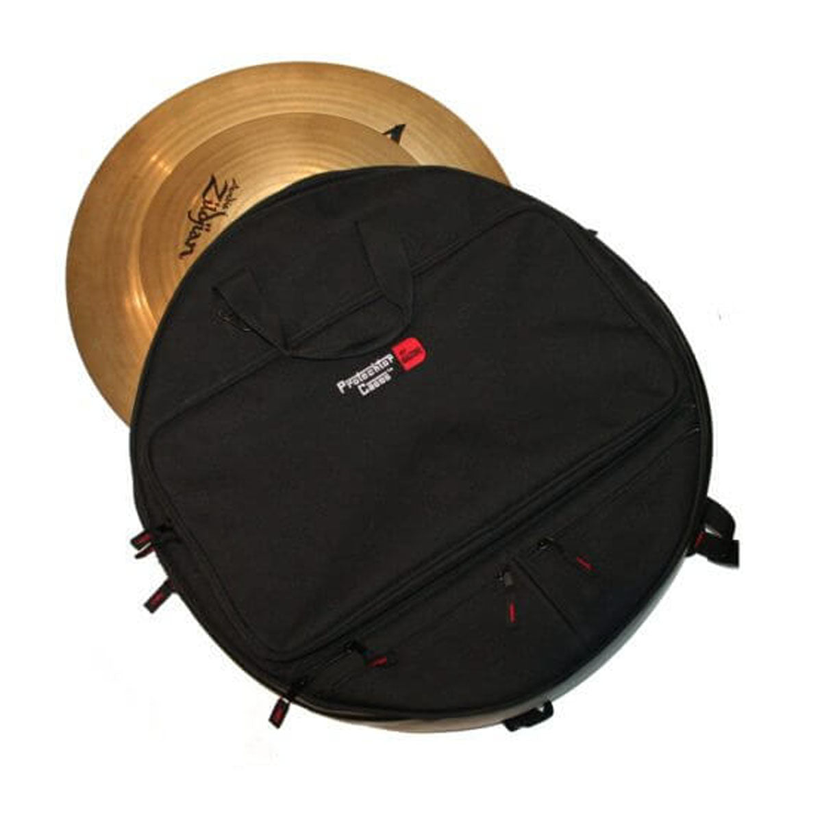 Gator GP-CYMBAK-22 Heavy Duty Cymbal Padded Back Pack (Holds 6x 22inch)