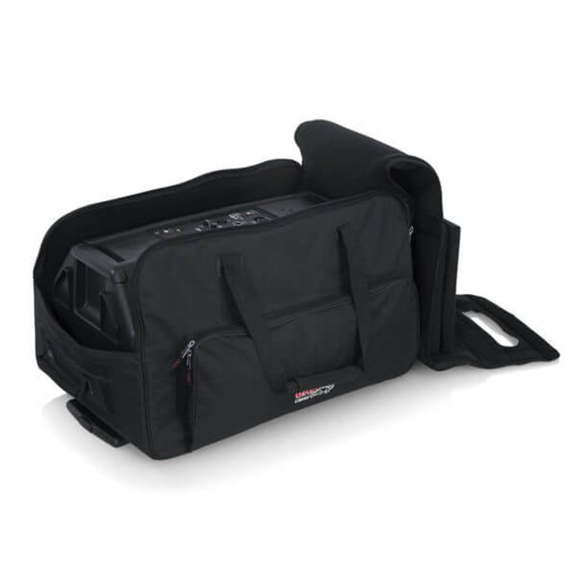 Gator GPA-712LG Large 12inch Portable Rolling Speaker Bag w/ Wheels