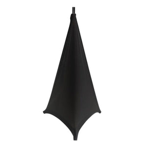 Gator GPA-STAND-2-B Stretchy Speaker Stand Cover Black (2-Sides)