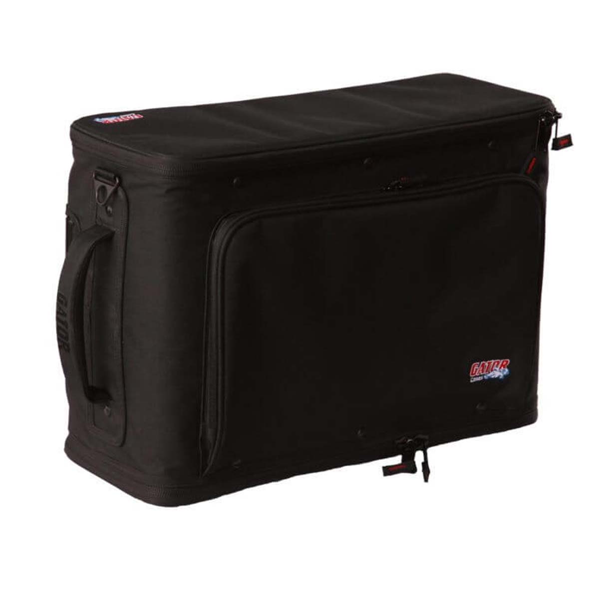 Gator GR-RACKBAG-2UW Lightweight Audio Console Rack Bag 2U w/ Wheels