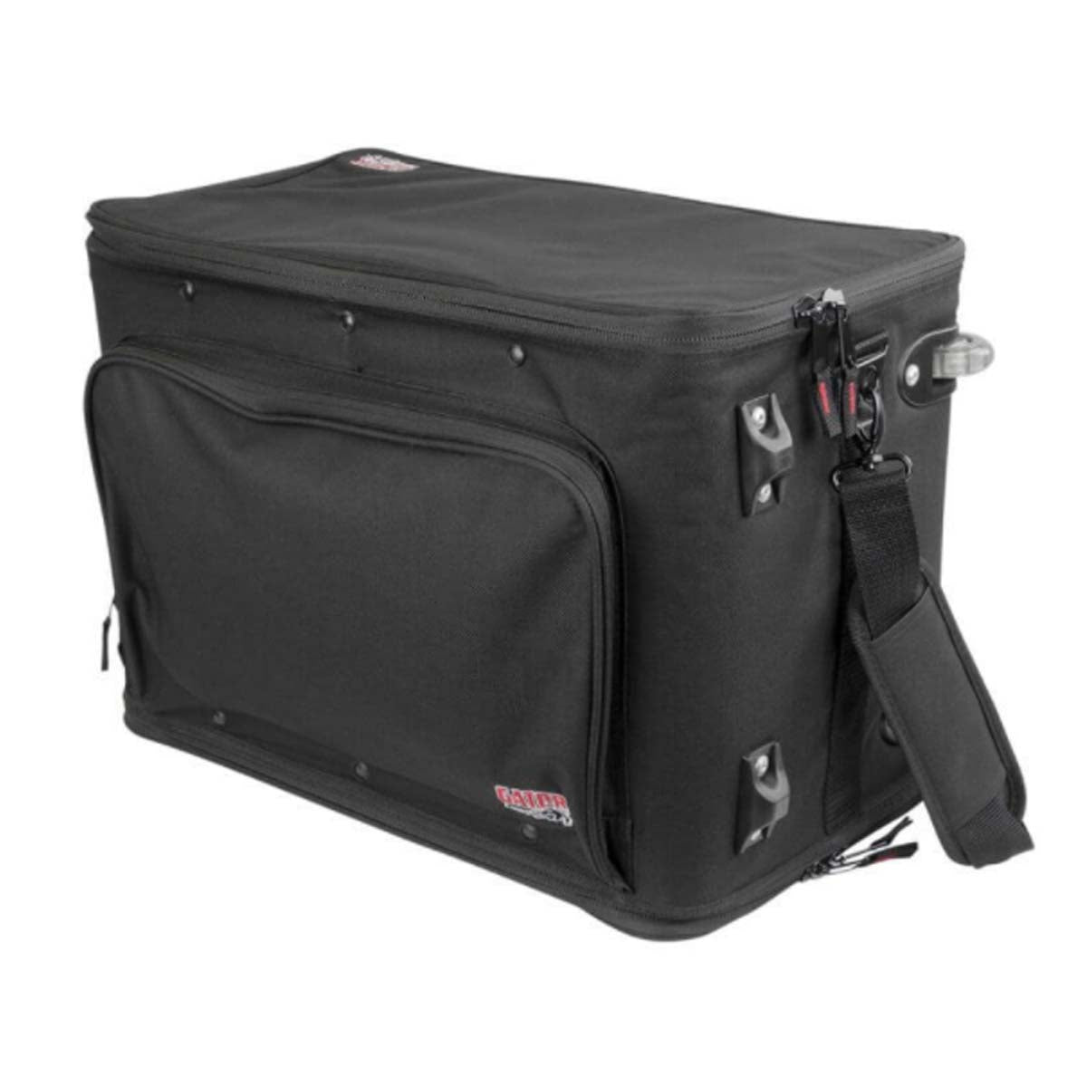 Gator GR-RACKBAG-4UW Lightweight Audio Console Rack Bag 4U w/ Wheels