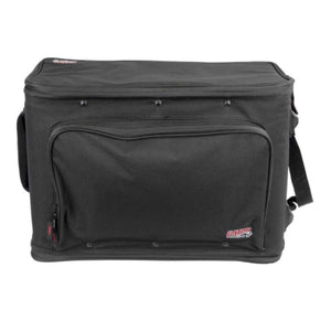 Gator GR-RACKBAG-4UW Lightweight Audio Console Rack Bag 4U w/ Wheels