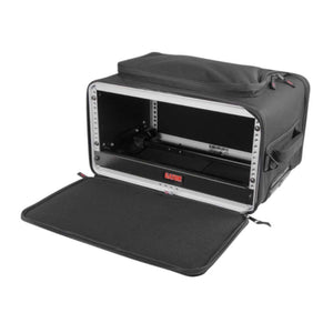 Gator GR-RACKBAG-4UW Lightweight Audio Console Rack Bag 4U w/ Wheels