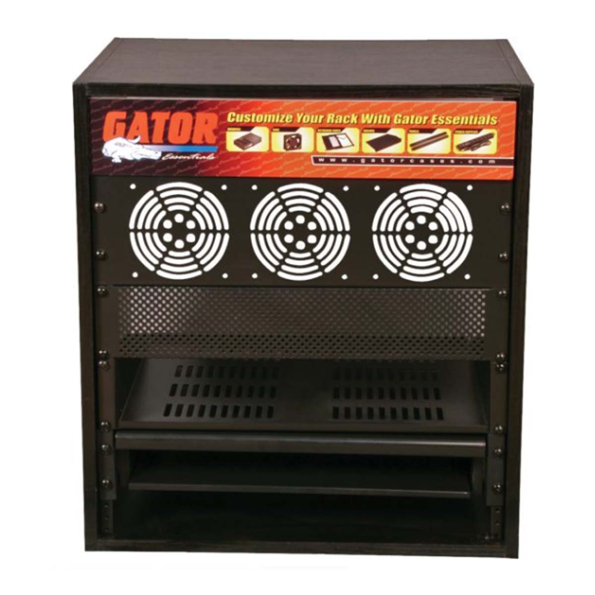 Gator GR-STUDIO-8U Studio Audio Rack Cabinet 8U