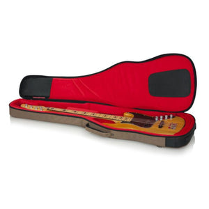 Gator GT-BASS-TAN Transit Gig Bag Tan for Bass Guitar