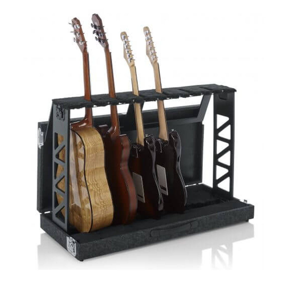 Gator GTRSTD6 Guitar Stand Rack Style Holder (Holds 6x Guitars)