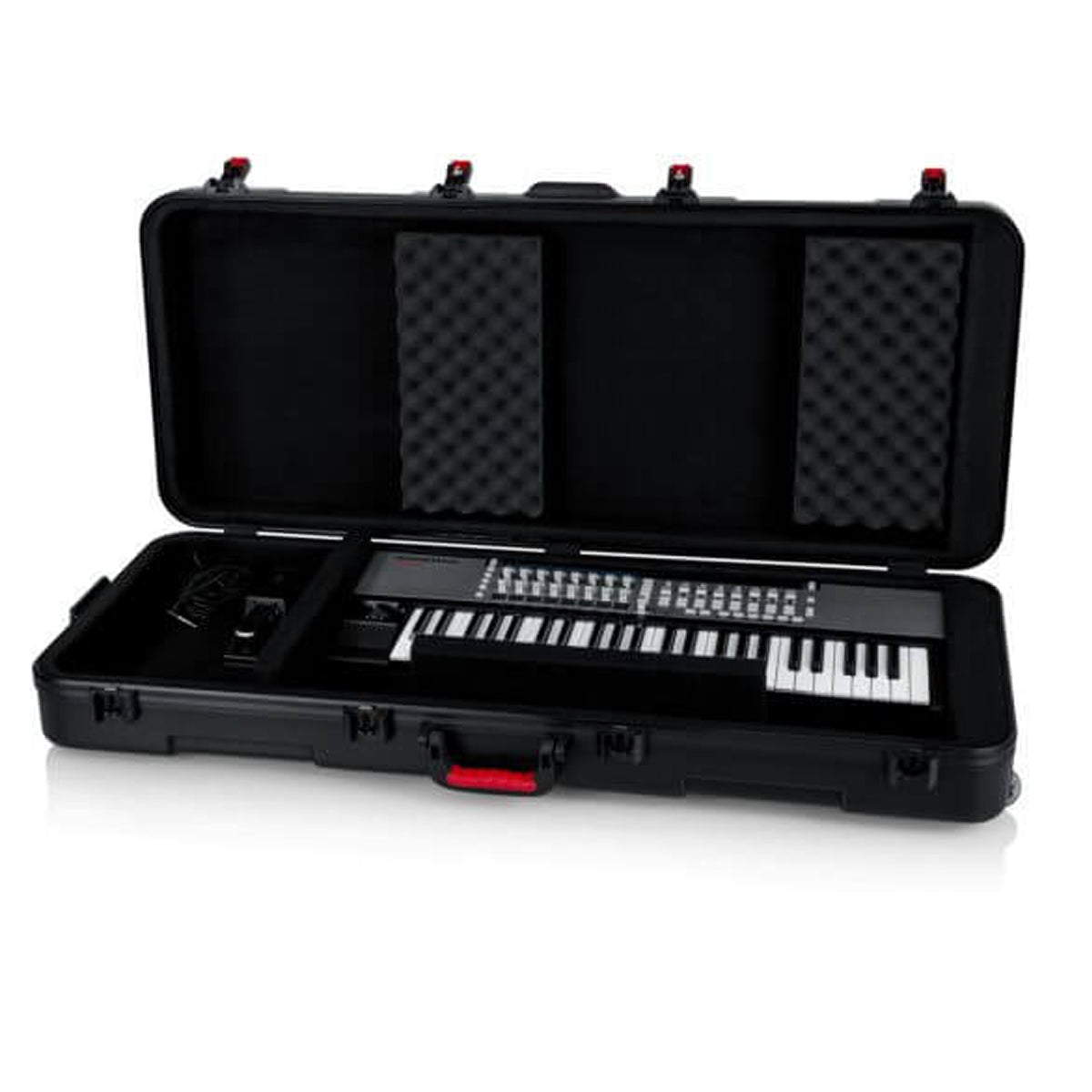 Gator GTSA-KEY61 TSA Molded PE Case for 61-Note Keyboard w/ Wheels