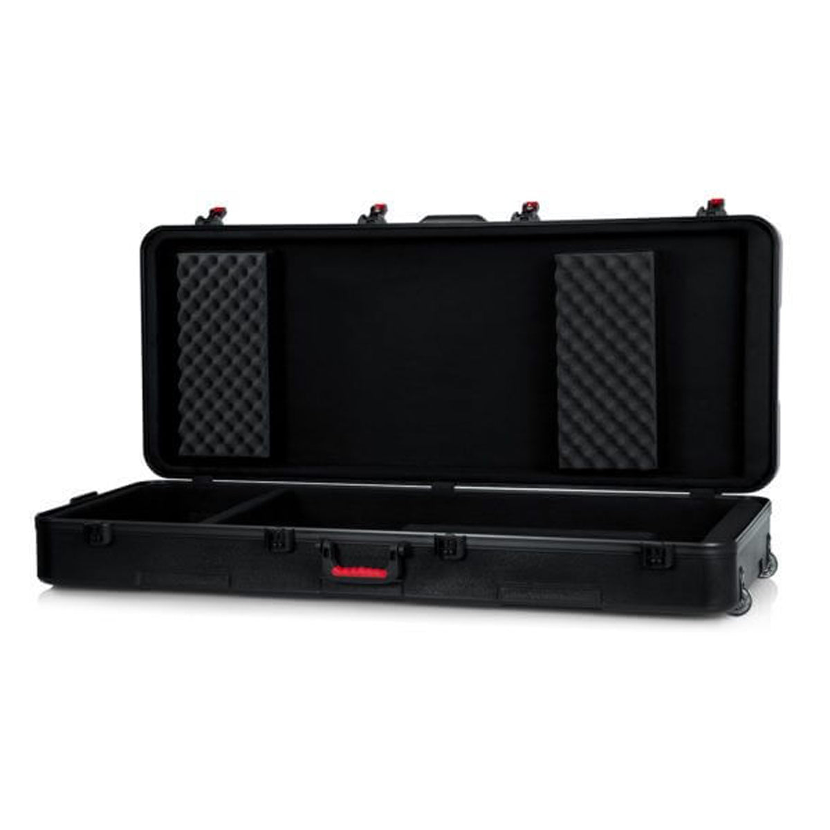 Gator GTSA-KEY76D TSA Molded PE Case for 76-Note Deep Keyboard w/ Wheels