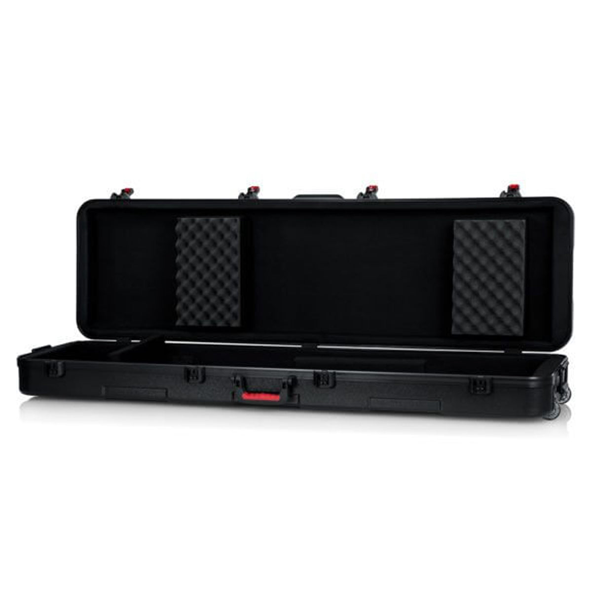 Gator GTSA-KEY88SLXL TSA Molded PE Case for 88-Note Slim Extra Long Keyboard w/ Wheels