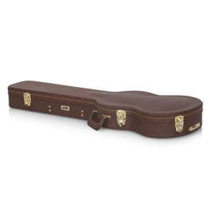Gator GW-SG-BROWN Deluxe Wood Case for Gibson SG Electric Guitar