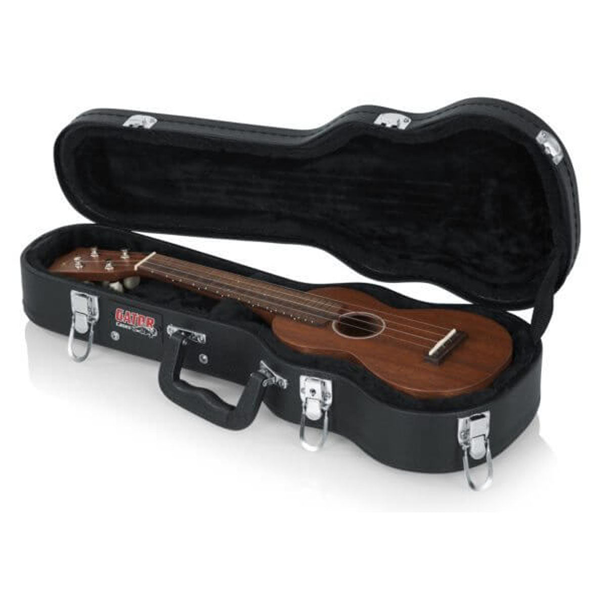 Gator GWE-UKE-SOP Hard-Shell Wood Case for Soprano Ukulele