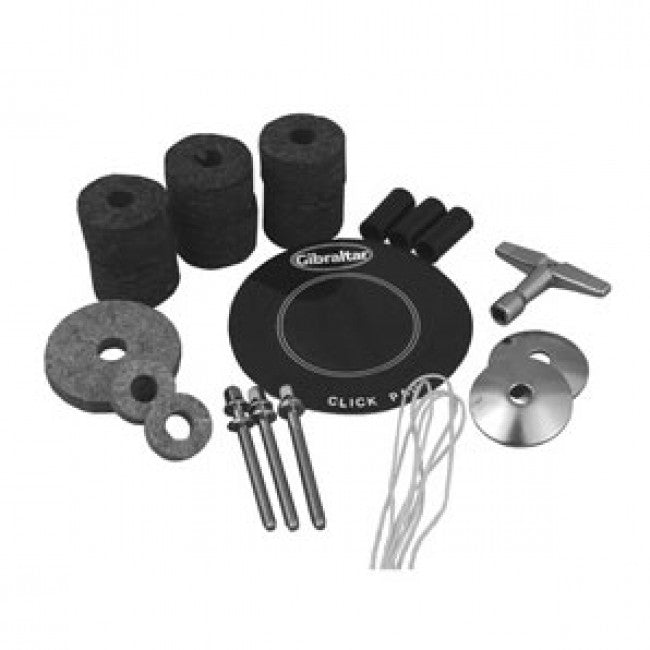 Gibraltar SC-DTK Drummers Tech Kit Tension Rods, Felts GSCTDK