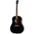 Gibson 50s J-45 Original Acoustic Guitar Ebony w/ Pickup & Hardcase - OCRS4550EB